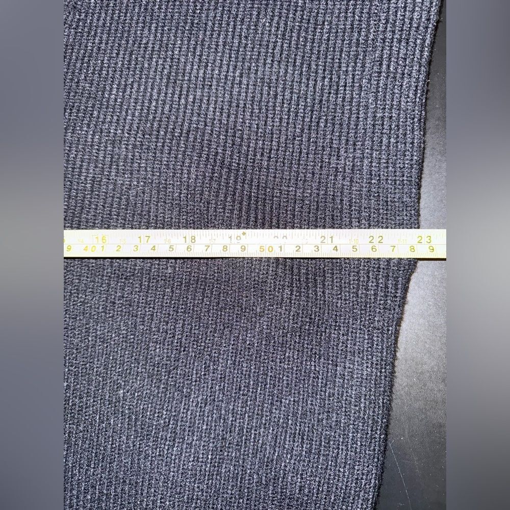 Open Edit  womens Chunky Black Knit Quality Sweater Vest Size XL EUC - Picture 7 of 8